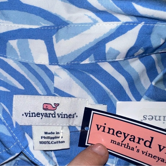 🆕Vineyard Vines Nautilus Shell Cornflower Blue - Picture 5 of 5